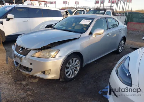 2007 Lexus Is 250 из США, поврежденный, VIN JTHCK262572019460